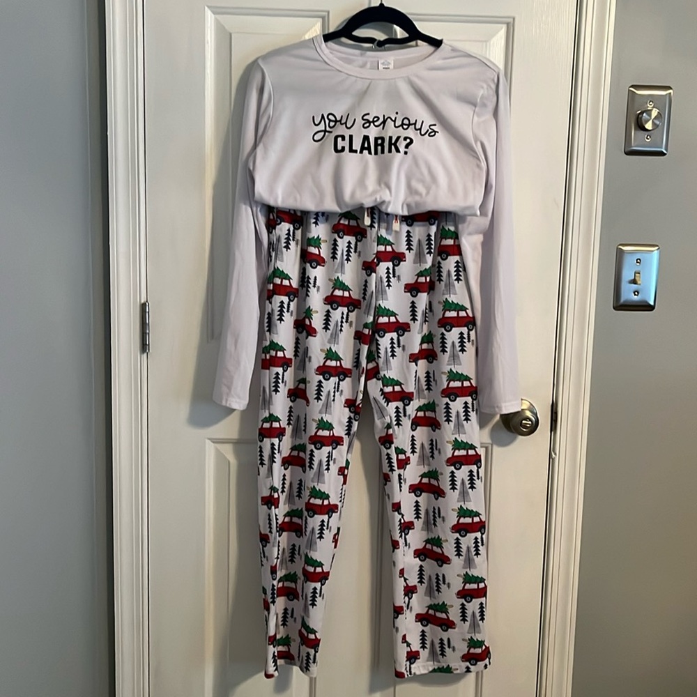 Iffei You Serious Clark Letter Print Pajama Set - Women M